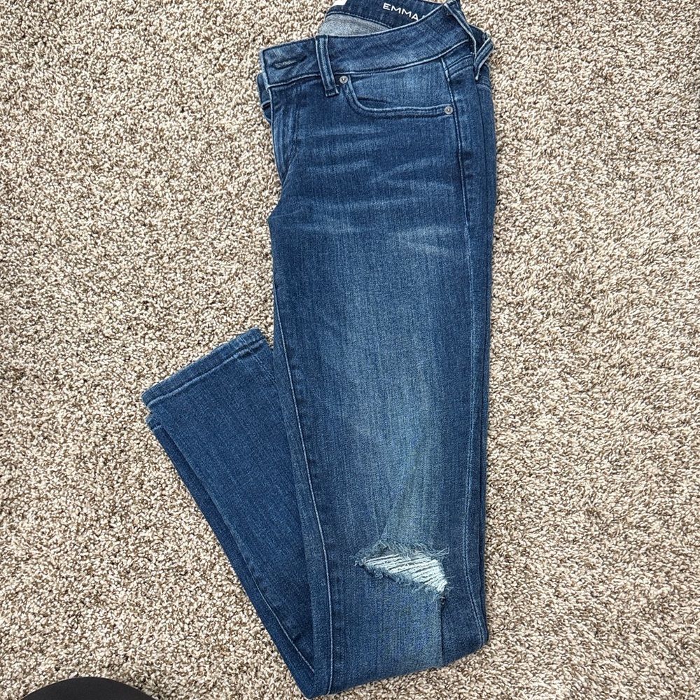 DL1961 Emma Skinny Jeans in Classic Blue